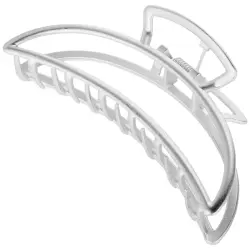 Soho - Pasador De Pelo Grande De Metal Lyra Barette Pinzas y horquillas 1 pieces Plata female
