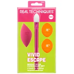 Vivid Escape Bright Eyes Concealer Set Brocha + Esponja + Borlas