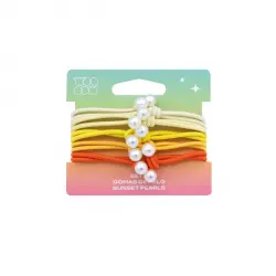 Set 5 Gomas de Pelo Pearls
