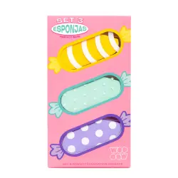 Set 3 Esponjas Faciales Perfect Base 22 gr