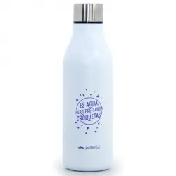 Botella Termo - Es Agua 550 ml