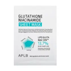 APLB - Mascarilla facial Glutathione Niacinamide