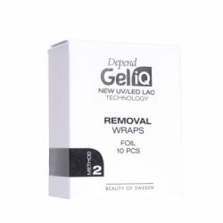 Beter Bandas para quitaesmaltes Gel iQ Removal Wraps Foil, 5 gr