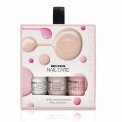 Beter Kit Nail Care Mi Manicura Francesa Set Regalo 3 Esmaltes, 1 pcs