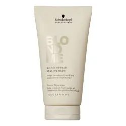 Bond Repair Sealing Balm - 75 ml - Schwarzkopf - Bálsamo sellador con protección térmica para cabello rubio y aclarado.
