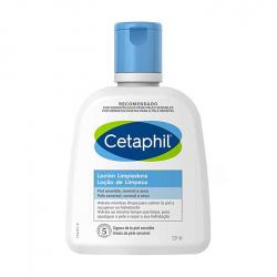 Cetaphil - Loción limpiadora para rostro y cuerpo pieles sensibles y secas - 237ml