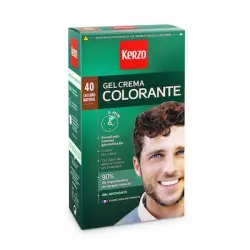 Kerzo Kerzo Tinte Color Hombre 40 Castaño, 136 gr