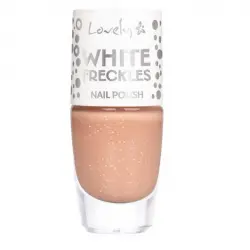 Lovely - Esmalte de uñas White Freckles - 01