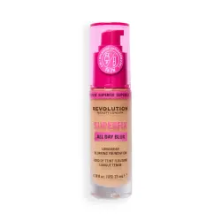Makeup Revolution - Base de maquillaje Superfix 16H Blur - F8.2N