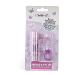 MARTINELIA Shimmer Wings 1 und Set Bálsamo Labial y Anillos