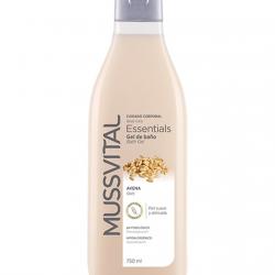 Mussvital - Gel De Baño Essentials Avena 750 Ml