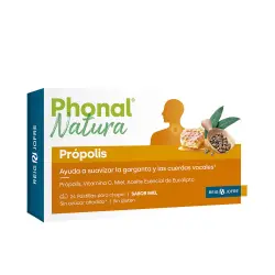Própolis pastillas para chupar sabor miel 24 u