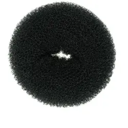 Soho - Anillo De Donut Para El Cabello - 12 Cm Gomas para cabello 1 pieces Negro unisex