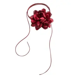 Soho - Gargantilla Rosa 1 pieces Negro unisex