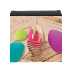 Technic Cosmetics - Set de esponjas y soporte