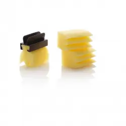 Xanitalia - Pro 3 Esponjas Permanentes Y Soporte Complementos para el cabello 1 pieces female