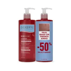 Dexeclear Gel Limpiador Anti-Imperfecciones Acné 800 ml