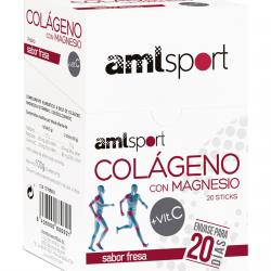 Ana Mª Lajusticia - Stick Colágeno Con Magnesio + Vit C Fresa Aml Sport