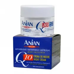 Anian - Crema Facial Q10 Noche Cremas de noche 50 ml female