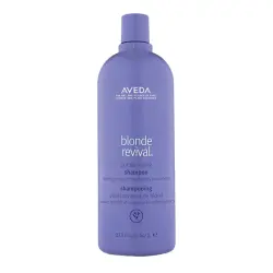 Blonde Revival™ Purple Toning Shampoo 1000 ml - Aveda - Champú pigmentado para neutralizar tonos metálicos o amarillos en cabello rubio.