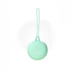 Cajita Porta Chupete De Silicona Verde