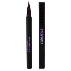 CORAZONA - Delineador de ojos waterproof Black on Black