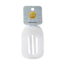 Flat Oval Blanca