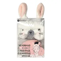 Headband Rabbit + Esponja Limpiadora