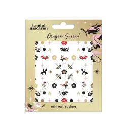 Le Mini Macaron - Mini Nail Stickers - Dragon Queen Uñas postizas y diseños de uñas 7 g