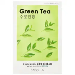 Missha - Airy Fit Green Tea Sheet Mask Mascarillas hidratantes 19 g unisex