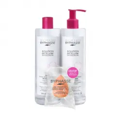 Pack Solution Micellaire Desmaquillante + Esponja de Maquillaje 1000 ml