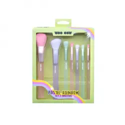 Pastel Rainbow Set 7 brochas  Woo oow