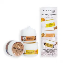 Revolution Haircare - Set de regalo de mascarillas capilares Winter