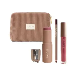 Saigu Cosmetics - *Golden Plum* - Set de maquillaje - Golden Plum Essentials