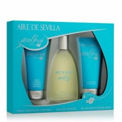 Aire De Sevilla Estuche Aire de Sevilla Azul Fresh, 150 ml