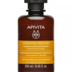 Apivita - Champú Keratin Repair Nutritivo & Reparador con Miel y Queratina Vegetal Apivita.