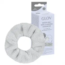 GLOV - Limpiador y coletero scrunchie Skin Cleansing - Silver Stone