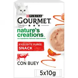Gourmet Nature´s Creations Exquisito Puré Snack Liquido 10 gr