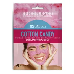 IDC INSTITUTE Cotton Candy 1 und Mascarilla Facial Peel Off Nutritiva y Iluminadora