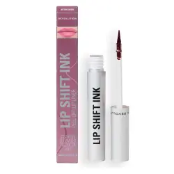 Makeup Revolution - Delineador de labios Lip Shift Ink Peel Off - Bitten Cherry