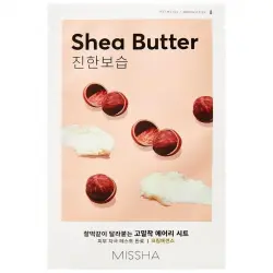 Missha - Airy Fit Sheet Mask Shea Butter Mascarillas hidratantes 19 g unisex