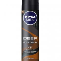 NIVEA - Desodorante En Spray Deep Black Carbon Espresso Men