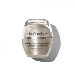 Obey Your Body  Crema Solar Hidratante Diaria SPF15, 50 ml