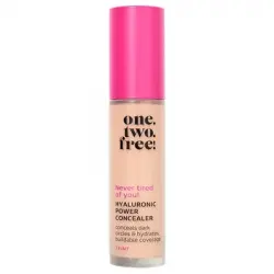 one.two.free! Hyaluronic Power Concealer 01,Light, 7 gr