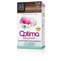 Optima hair colour #7.24-almond blond