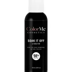 Quitaesmalte Soak It Off 100 ml ColorMe 10 ml