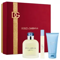 Set Light Blue Pour Homme Eau De Toilette 125 Ml + 10 Ml + Shower Gel 50 Ml