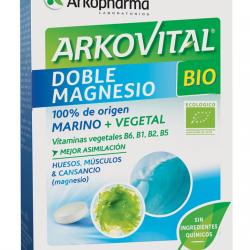 Arkopharma - 30 Cápsulas Doble Magnesio Bio Arkovital
