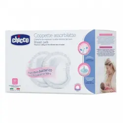 Chicco Chicco Discos Absorbentes Antibacterianos , 60 un