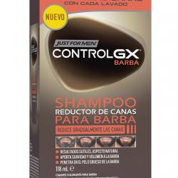 CONTROL GX - Champú Colorante Para Barba Just For Men